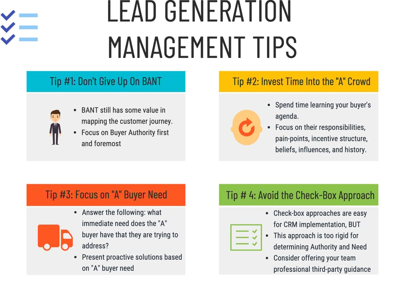 Lead Generation Management Tips